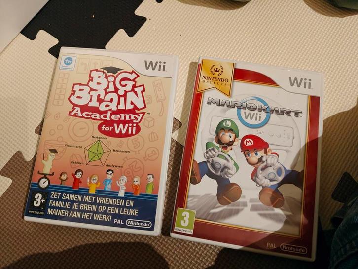 Big Brain Academy Mariokart f/ Wii, Games en Spelcomputers, Games | Nintendo Wii, Puzzel en Educatief, Vanaf 3 jaar, Ophalen
