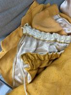 6 retro vintage oker overgordijnen, Huis en Inrichting, Ophalen, Gebruikt, Vintage, 150 tot 200 cm