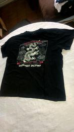 Vintage T-shirt homme noir dragon tokyo Primark fluorescent, Comme neuf, Noir, Enlèvement ou Envoi