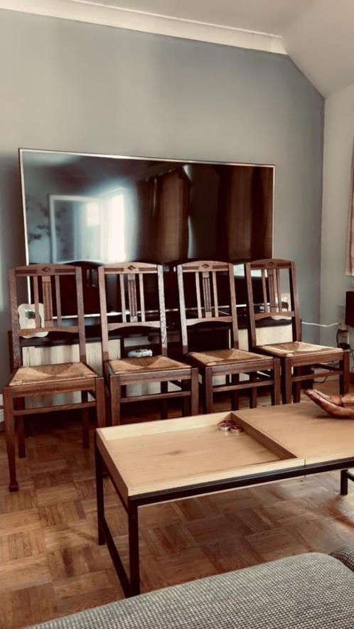 houten stoelen, Huis en Inrichting, Stoelen, Zo goed als nieuw, Ophalen