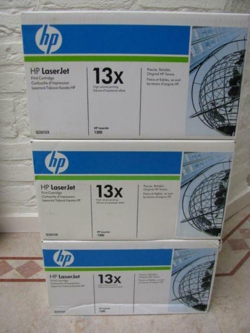 2 nouvelles cartouches de toner HP Q2613X (HP 13X) HP 1300 s, Informatique & Logiciels, Fournitures d'imprimante, Neuf, Toner