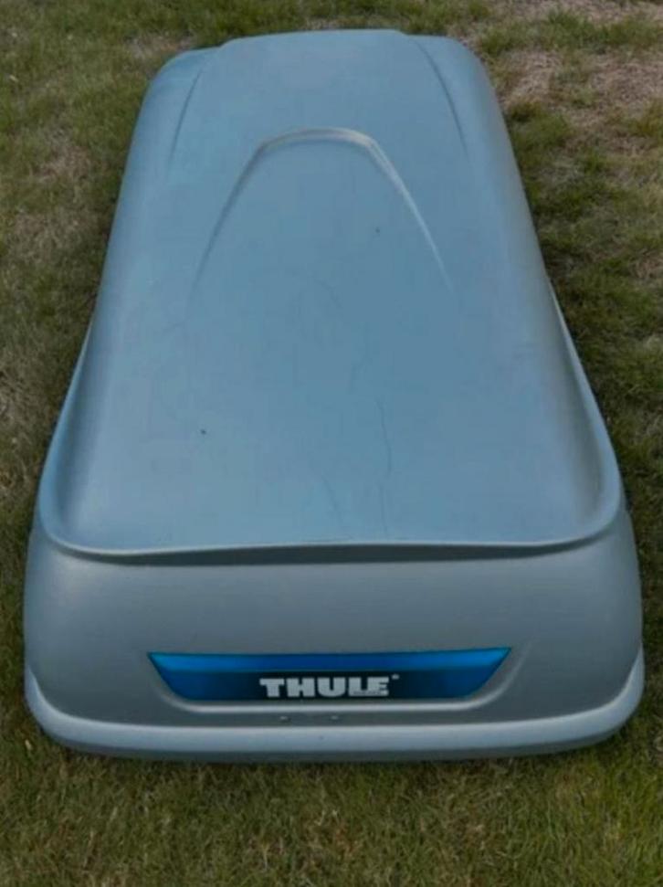 Coffre de toit THULE OCEAN 200, coffre à skis, Autos : Divers, Coffres de toit, Enlèvement