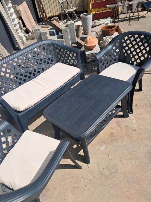 Tuinset ProGarden – 4-delig, Tuin en Terras, Tuinsets en Loungesets, Zo goed als nieuw, Tuinset, Kunststof, Ophalen