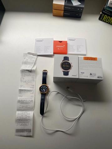Montre connectée Fossil Gen  compléte avec boîte et chargeur, Fossil, Comme neuf, Avancer d'un pas, Android