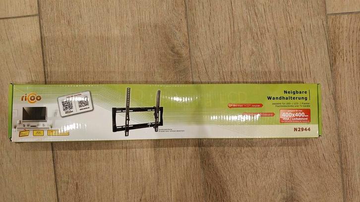 RICOO N2944 TV muurbeugel 30-65 inch VESA 400x400, Audio, Tv en Foto, Televisiebeugels, Nieuw, Ophalen of Verzenden