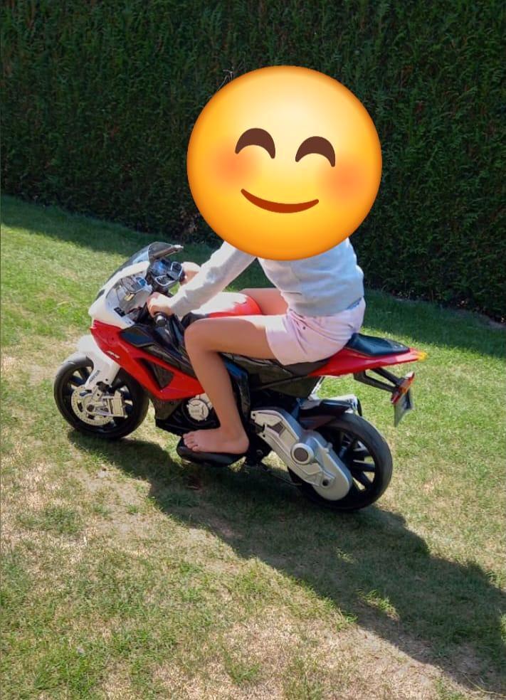 Kinder elektrische moto, Kinderen en Baby's, Speelgoed | Buiten | Accuvoertuigen, Zo goed als nieuw, Ophalen