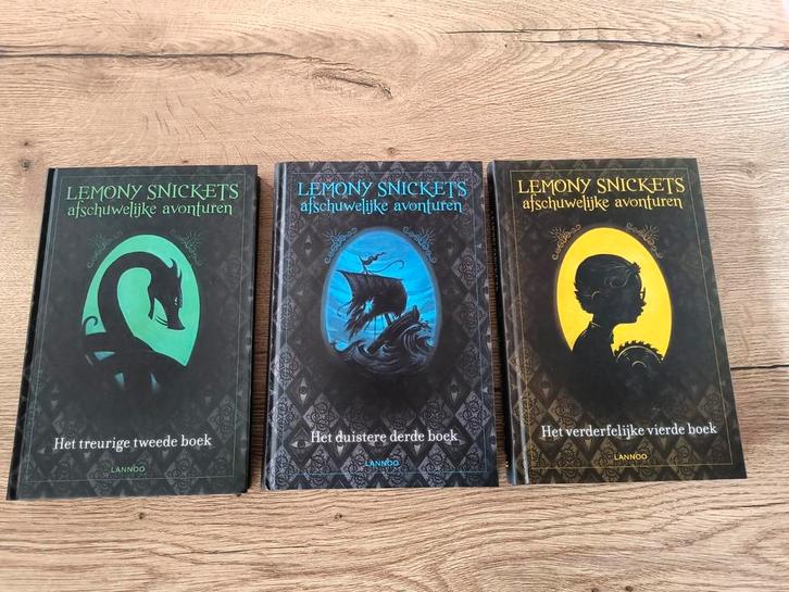 Lemony Snicket - boeken 2 tot 4, Livres, Livres pour enfants | Jeunesse | Moins de 10 ans, Comme neuf, Enlèvement ou Envoi