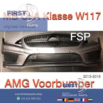 W117 CLA AMG Voorbumper compleet origineel Mercedes 2013-201 disponible aux enchères