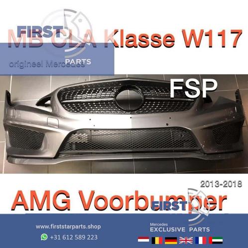 W117 CLA AMG Voorbumper compleet origineel Mercedes 2013-201, Autos : Pièces & Accessoires, Carrosserie & Tôlerie, Pare-chocs