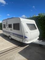 Hobby 450 UB  Prestige rondzit/ mover / voortent, Caravans en Kamperen, Caravans, Mover, Rondzit, Hobby, Bedrijf