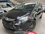 Opel Zafira Euro6 | Isofix | Camera+Sensoren | 1j Garantie, Auto's, Voorwielaandrijving, Gebruikt, 4 cilinders, Zwart