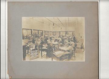 chromolithographie de rycker mendel  foto red star line 1910 beschikbaar voor biedingen