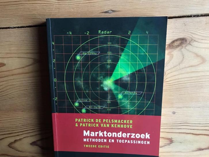 Marktonderzoek Methoden en toepassingen, Boeken, Economie, Management en Marketing, Zo goed als nieuw, Economie en Marketing, Ophalen of Verzenden