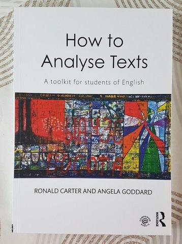  How to Analyse Texts - A toolkit for students of English  beschikbaar voor biedingen