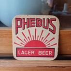 Sous-bock bière Phebus Labor Mons, Collections, Comme neuf, Sous-bock, Enlèvement ou Envoi