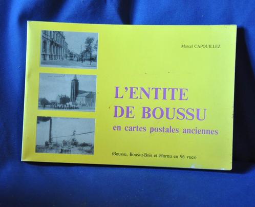 livre l'entité boussu en cartes postales anciennes, Livres, Livres Autre, Utilisé, Enlèvement ou Envoi