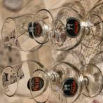 4 bolglazen Palm, Ophalen, Zo goed als nieuw, Bierglas
