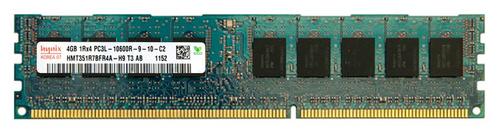 4GB 1Rx4 PC3L-10600R DDR3-1333 ECC, Hynix HMT351R7BFR4A-H9, Computers en Software, RAM geheugen