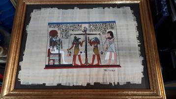 2 kaders met Egyptische taferelen beschikbaar voor biedingen
