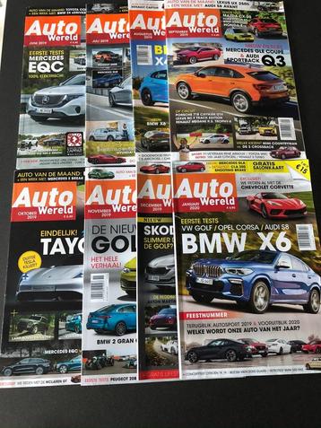 8 Autowereld magazines Jun2019-Jan2020 beschikbaar voor biedingen