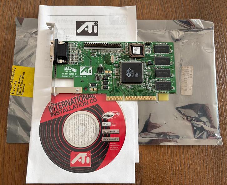 ATI 3D RAGE IIC 8MB AGP grafische kaarten, gloednieuw, Computers en Software, Vintage Computers, Ophalen of Verzenden