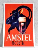 Amstel BOKBIER Bar Cafe Bier Affiche Poster, Verzenden, Nieuw, Poster