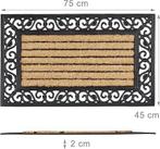 Deurmat van kokosvezels | 80 x 150 cm | GRATIS LEVERING, Tuin en Terras, Binnen, -, Verzenden, -