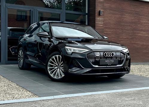 Audi e-tron 95 kWh 55 Quattro 2X S-LINE/360CAM/ACC/TREKHAAK, Auto's, Audi, Bedrijf, Te koop, e-tron, 360° camera, 4x4, ABS, Achteruitrijcamera
