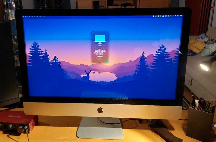 Écran 27" Retina 5K de l'iMac 2017, Informatique & Logiciels, Apple Desktops, Comme neuf, iMac, SSD, 3 à 4 Ghz, 32 GB, Enlèvement