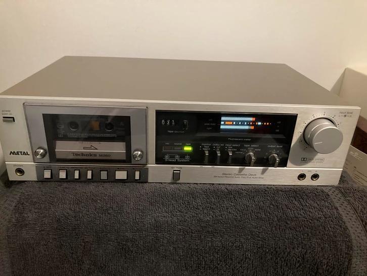Lecteur cassette à 3 têtes Technics RS-M260, TV, Hi-fi & Vidéo, Decks cassettes, Enlèvement ou Envoi