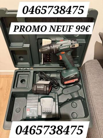 Nieuwe Metabo BS 14.4 accuboor-/schroefactie 99€!! beschikbaar voor biedingen