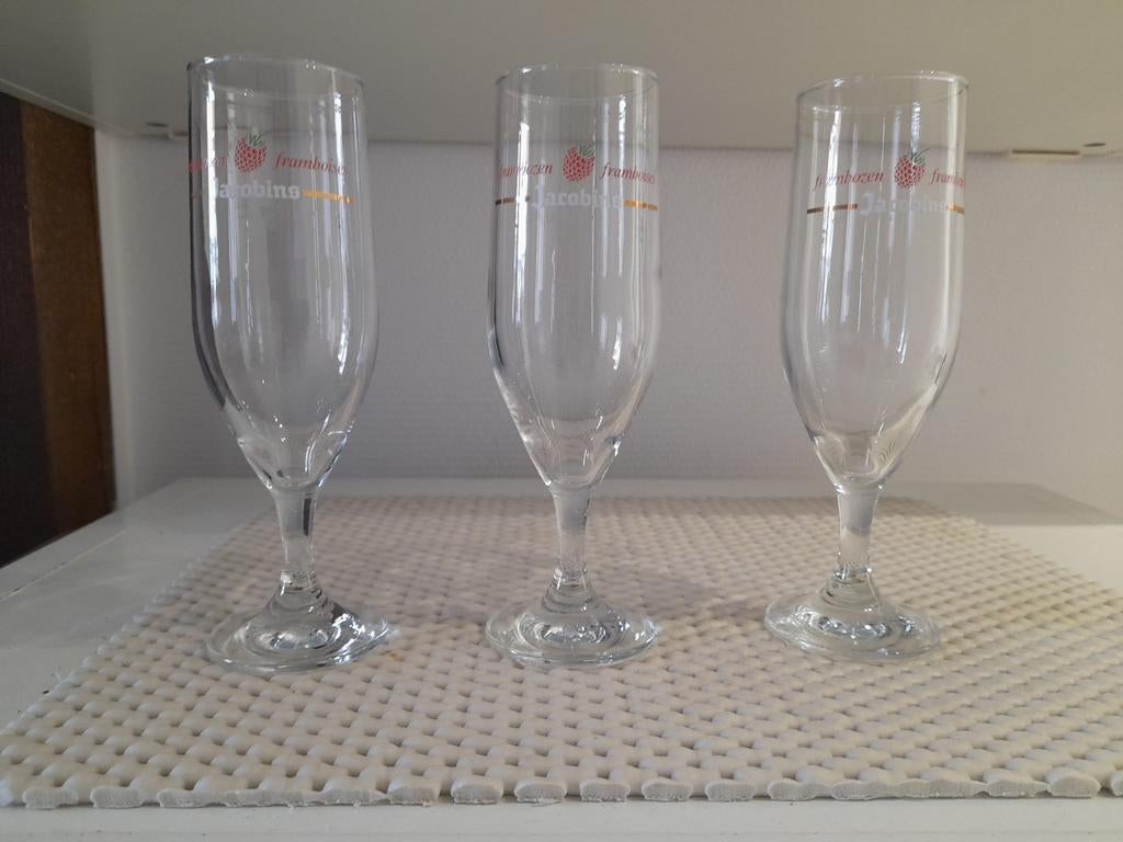 Les 3 flûtes Jacobins Frambozen /Framboise, Ophalen of Verzenden, Zo goed als nieuw, Overige typen