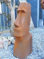 MOAI XXL, groot stenen beeld, van de paaseilanden, oxide., Tuin en Terras, Ophalen of Verzenden, Steen, Overige typen
