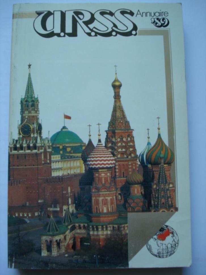 1. U.R.S.S. Annuaire '89 URSS USSR 1989, Livres, Histoire nationale, Utilisé, 20e siècle ou après, Envoi