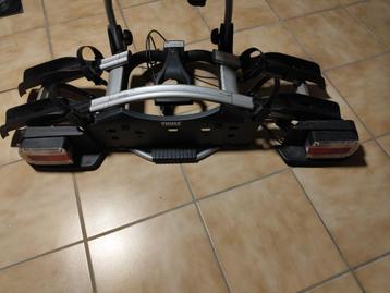 Fietsdrager Thule 2 fietsen, Autos : Divers, Porte-vélos, Enlèvement, 2 vélos, Comme neuf, Support d'attelage