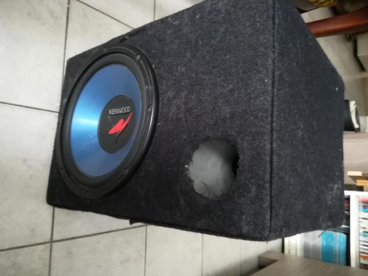 Kenwood Subwoofer KFC-WS302 250W RMS 750W Piek, Auto diversen, Autospeakers, Ophalen of Verzenden