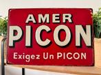 Metalen reclamebord Picon, Verzamelen, Ophalen of Verzenden, Nieuw, Reclamebord