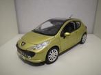 Peugeot 207 1/18 Norev, Ophalen of Verzenden, Zo goed als nieuw, Norev
