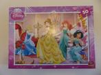 Disney Prinsessenpuzzel 4+ 50 stukjes, 10 tot 50 stukjes, 4 tot 6 jaar, Ophalen of Verzenden, Zo goed als nieuw