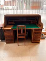 Antieke grote bureau demonteerbaar., Huis en Inrichting, Ophalen, Gebruikt