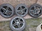 Originele 5x112 18 Inch Mercedes AMG velgen A B CLA W177, Auto-onderdelen, Banden en Velgen, Ophalen, 18 inch, Gebruikt, Banden en Velgen
