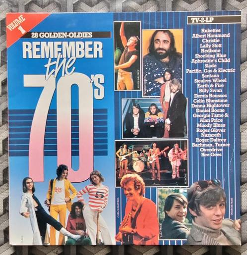 Double LP 20 Golden-Oldies Remember The 70' de 1984, CD & DVD, Vinyles | Rock, Utilisé, Pop rock, Enlèvement ou Envoi
