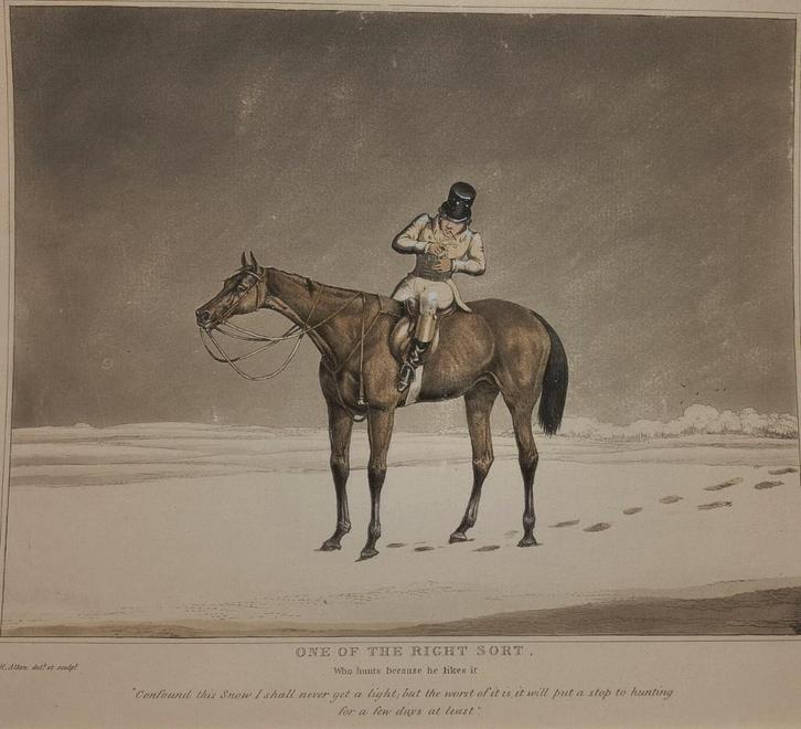 One of the Right Sort - Henry Thomas Alken, Antiek en Kunst, Kunst | Etsen en Gravures, Ophalen of Verzenden