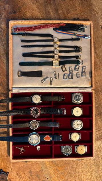 DIV nieuwe vintage horloges dames +heren beschikbaar voor biedingen