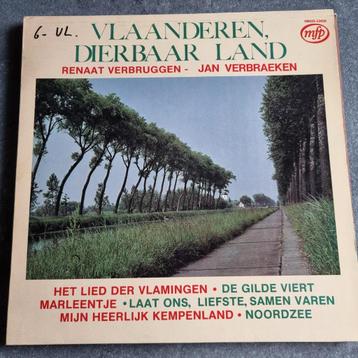 LP Renaat Verbruggen / Jan Verbraeken – Vlaanderen, Dierbaar beschikbaar voor biedingen