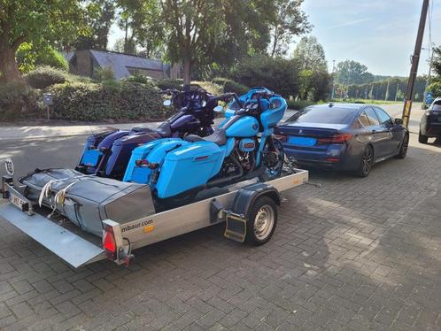 aanhangwagen motor te huur, Auto diversen, Aanhangers en Bagagewagens, Ophalen of Verzenden