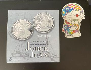 Pièce 10 Euros - 250 Anniversaire Jorge Juan - FDC