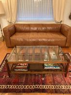 Vintage salontafel, Huis en Inrichting, Tafels | Salontafels, Ophalen, Gebruikt, 100 tot 150 cm, Glas