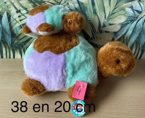 Knuffel mama en kind schildpad, Kinderen en Baby's, Speelgoed | Knuffels en Pluche, Ophalen of Verzenden