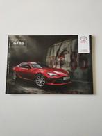 Toyota GT86 catalogus, Boeken, Auto's | Folders en Tijdschriften, Ophalen of Verzenden, Toyota